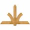 Ekena Millwork Redmond Rough Sawn Timber Gable Bracket, Western Red Cedar, 60"W x 40"H x 4"D x 6"F, 16/12 Pitch GBW060X40X0406RED00RWR - alternate 1